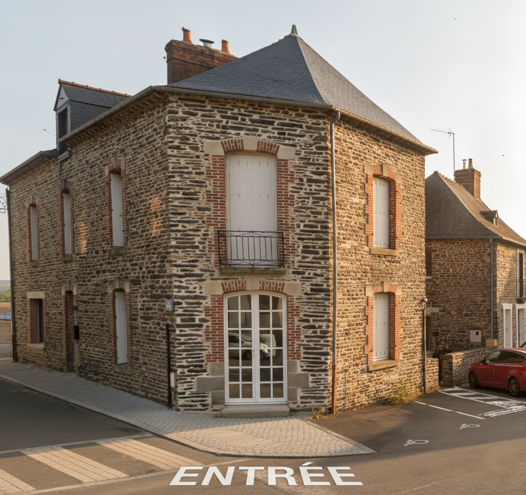 photo de l'entrée de la maison